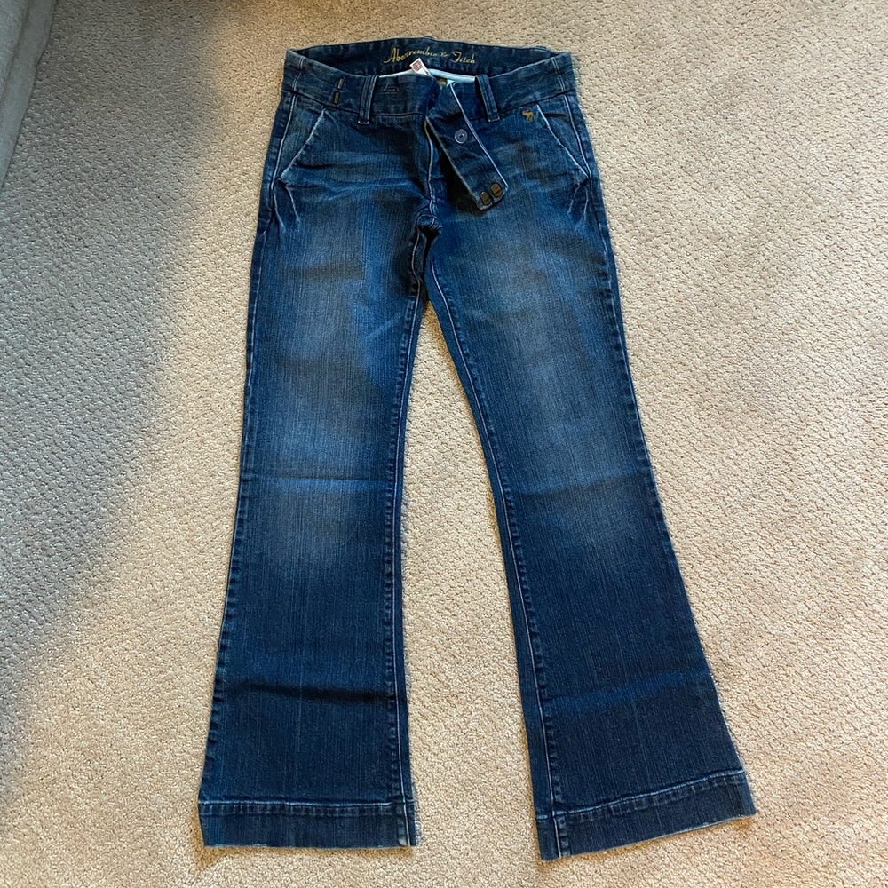 Abercrombie flared trouser jeans